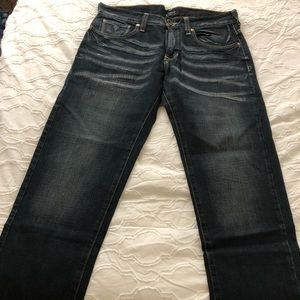 Guess Dark Blue Jeans 34x30 Straight Leg